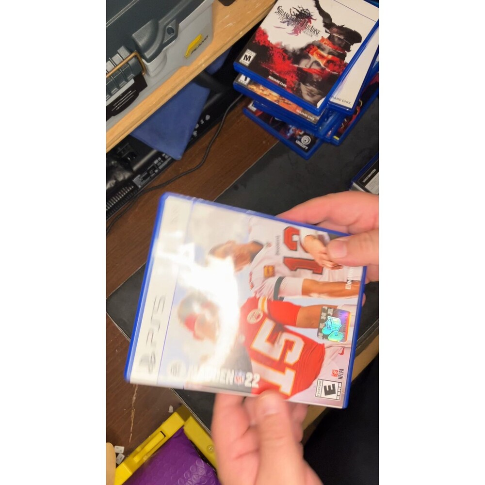 madden 2022 ps4 box only